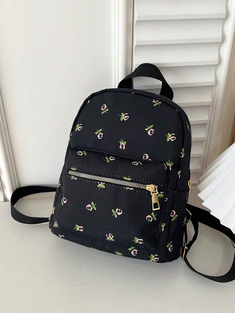 Minimalist Casual Versatile Large Capacity Backpack For Women Teen Girls College Students Outdoor Travel School Bag Preppy Back To School