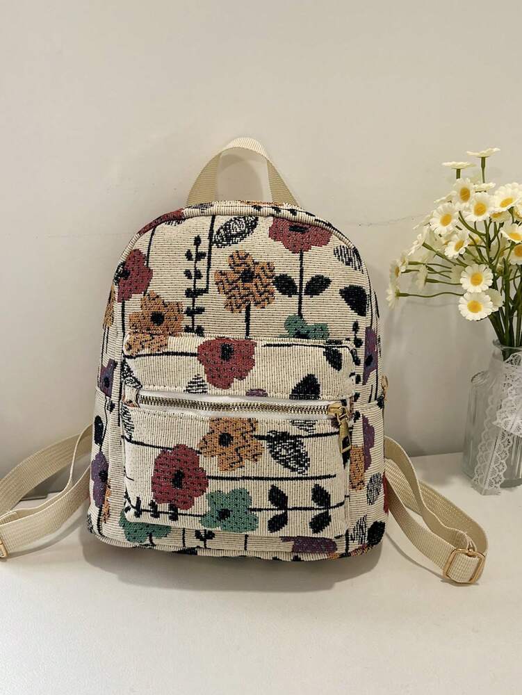 Minimalist Casual Versatile Large Capacity Backpack For Women Teen Girls College Students Outdoor Travel School Bag Preppy Back To School