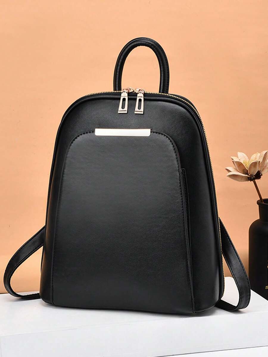 Waterproof Lightweight Anti Theft Large Capacity White Backpack Classic School Bag For Teen Girls College Students Outdoor Travel Essentials