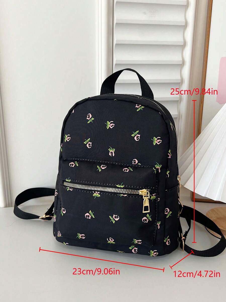 Minimalist Casual Versatile Large Capacity Backpack For Women Teen Girls College Students Outdoor Travel School Bag Preppy Back To School