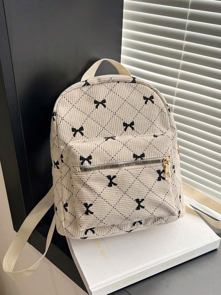 Minimalist Casual Versatile Large Capacity Backpack For Women Teen Girls College Students Outdoor Travel School Bag Preppy Back To School