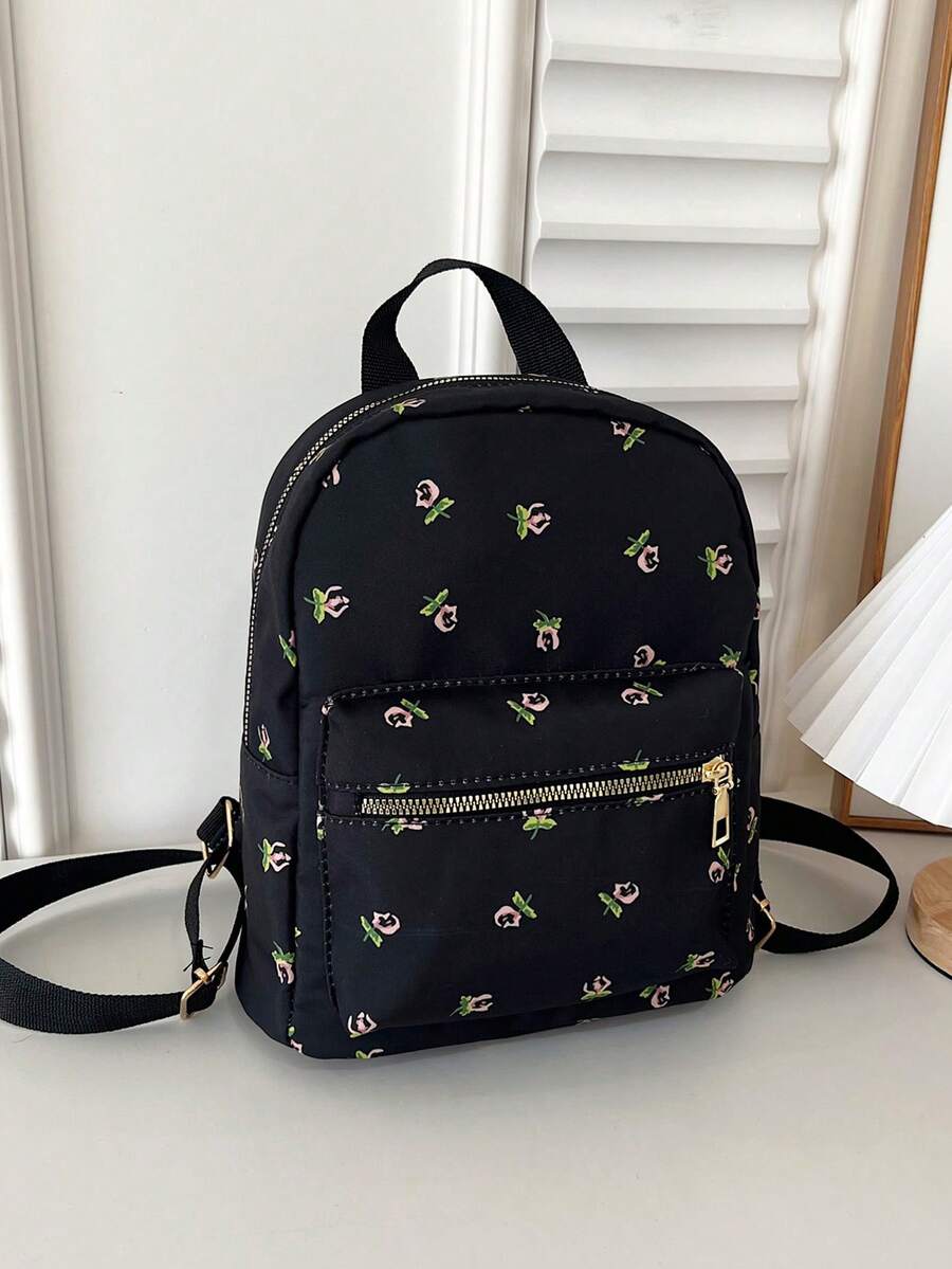 Minimalist Casual Versatile Large Capacity Backpack For Women Teen Girls College Students Outdoor Travel School Bag Preppy Back To School