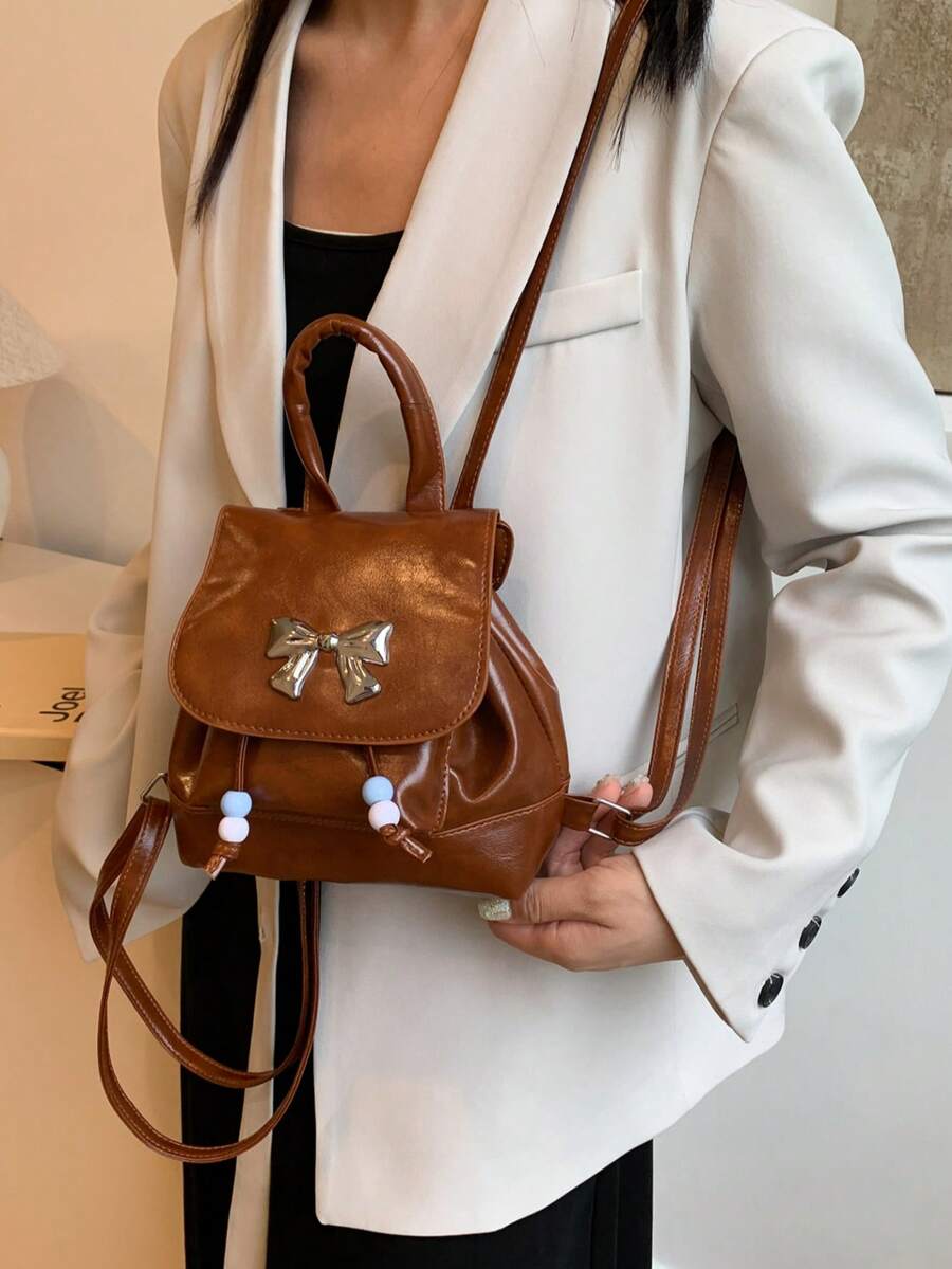 Corduroy Laptop Work Backpack For Women Small Waterproof Campus Daypack Business Commuting Travel Shoulder Bag Multi Pocket School Bag