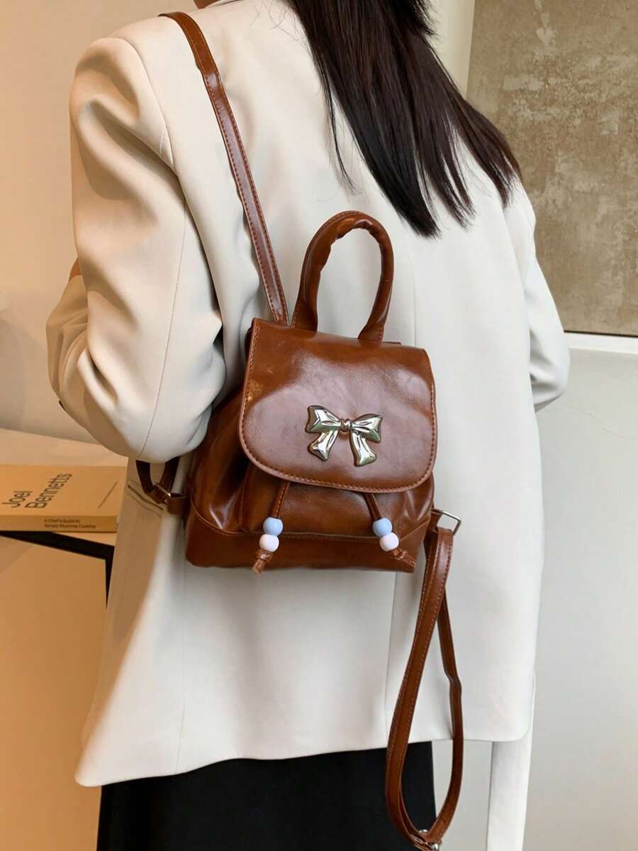 Corduroy Laptop Work Backpack For Women Small Waterproof Campus Daypack Business Commuting Travel Shoulder Bag Multi Pocket School Bag