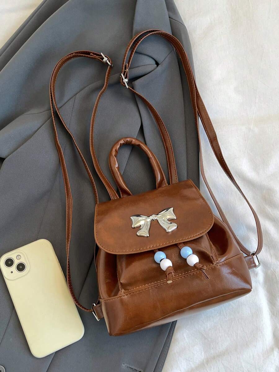 Corduroy Laptop Work Backpack For Women Small Waterproof Campus Daypack Business Commuting Travel Shoulder Bag Multi Pocket School Bag