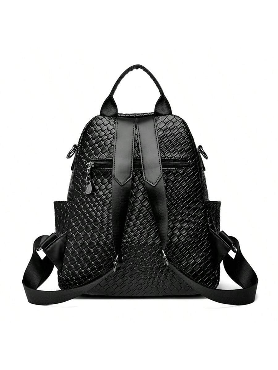Luxury Leather Designer Backpack For Women Large Capacity Multifunctional Travel Shoulder Bag Fashion High Quality Girl School Bookbag
