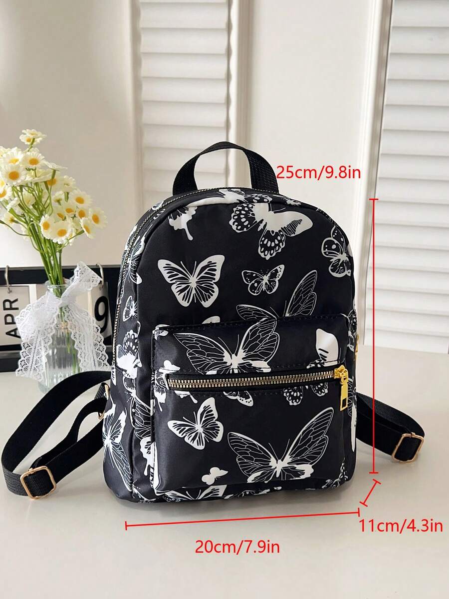 Minimalist Casual Versatile Large Capacity Backpack For Women Teen Girls College Students Outdoor Travel School Bag Preppy Back To School