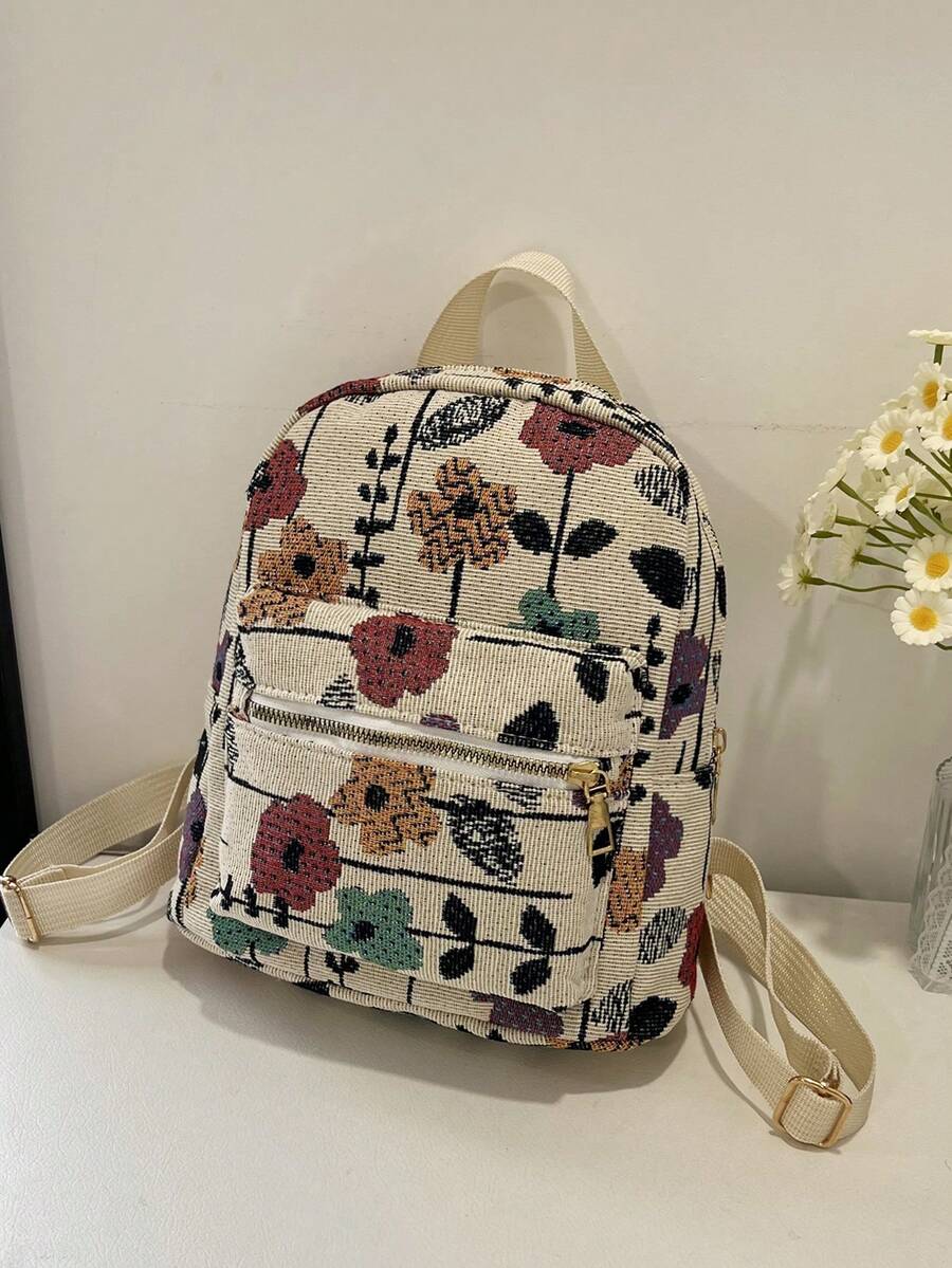 Minimalist Casual Versatile Large Capacity Backpack For Women Teen Girls College Students Outdoor Travel School Bag Preppy Back To School