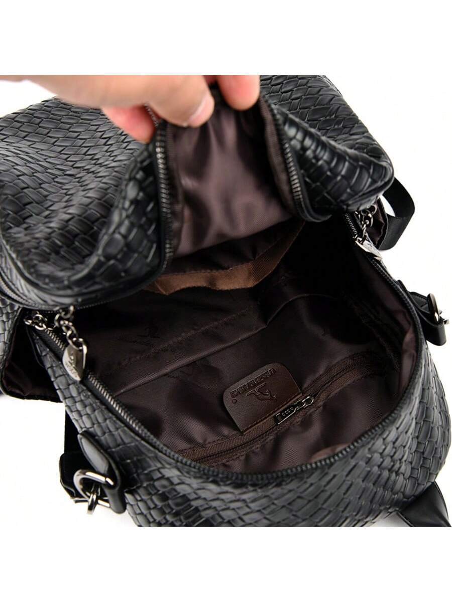 Luxury Leather Designer Backpack For Women Large Capacity Multifunctional Travel Shoulder Bag Fashion High Quality Girl School Bookbag