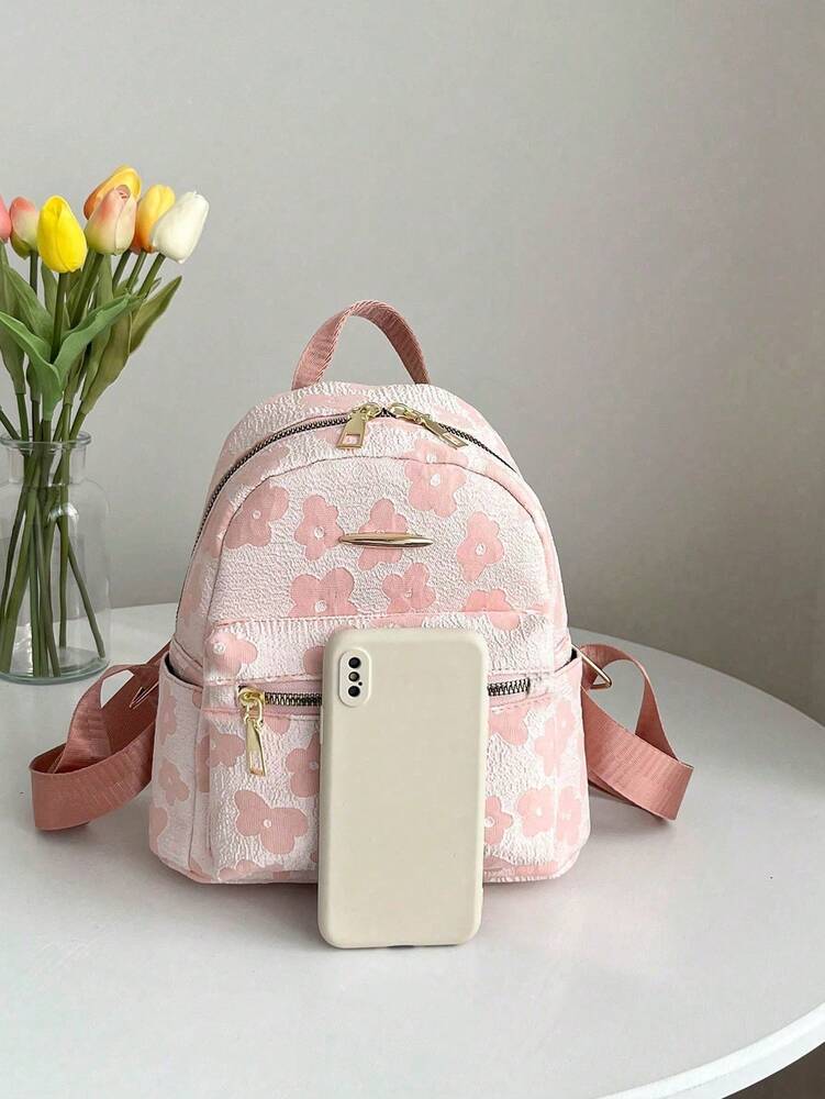 Corduroy Laptop Work Backpack For Women Small Waterproof Campus Daypack Business Commuting Travel Shoulder Bag Multi Pocket School Bag
