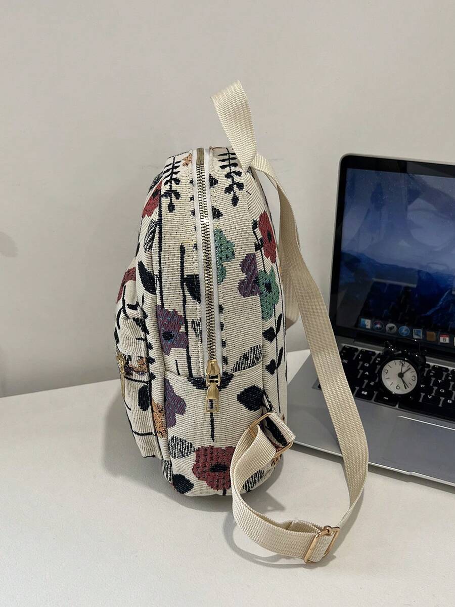Minimalist Casual Versatile Large Capacity Backpack For Women Teen Girls College Students Outdoor Travel School Bag Preppy Back To School