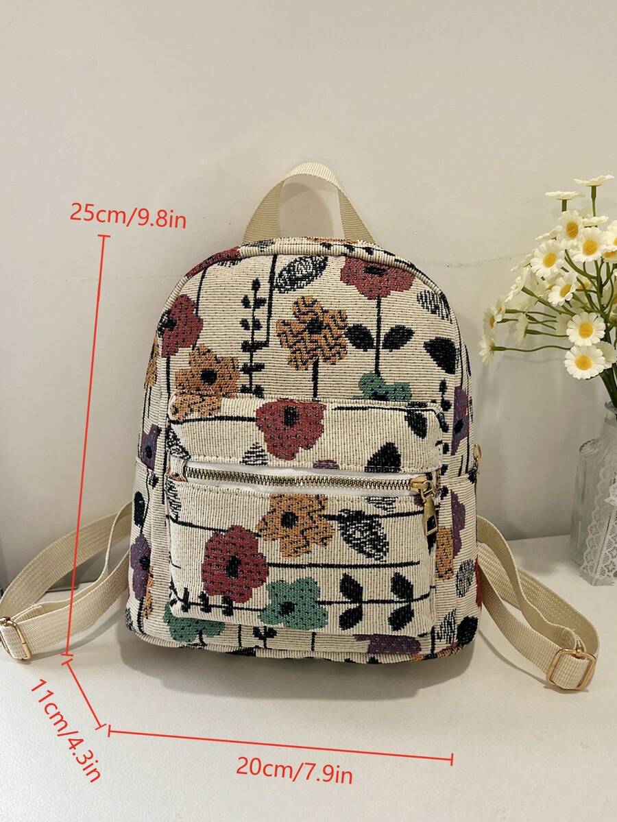Minimalist Casual Versatile Large Capacity Backpack For Women Teen Girls College Students Outdoor Travel School Bag Preppy Back To School