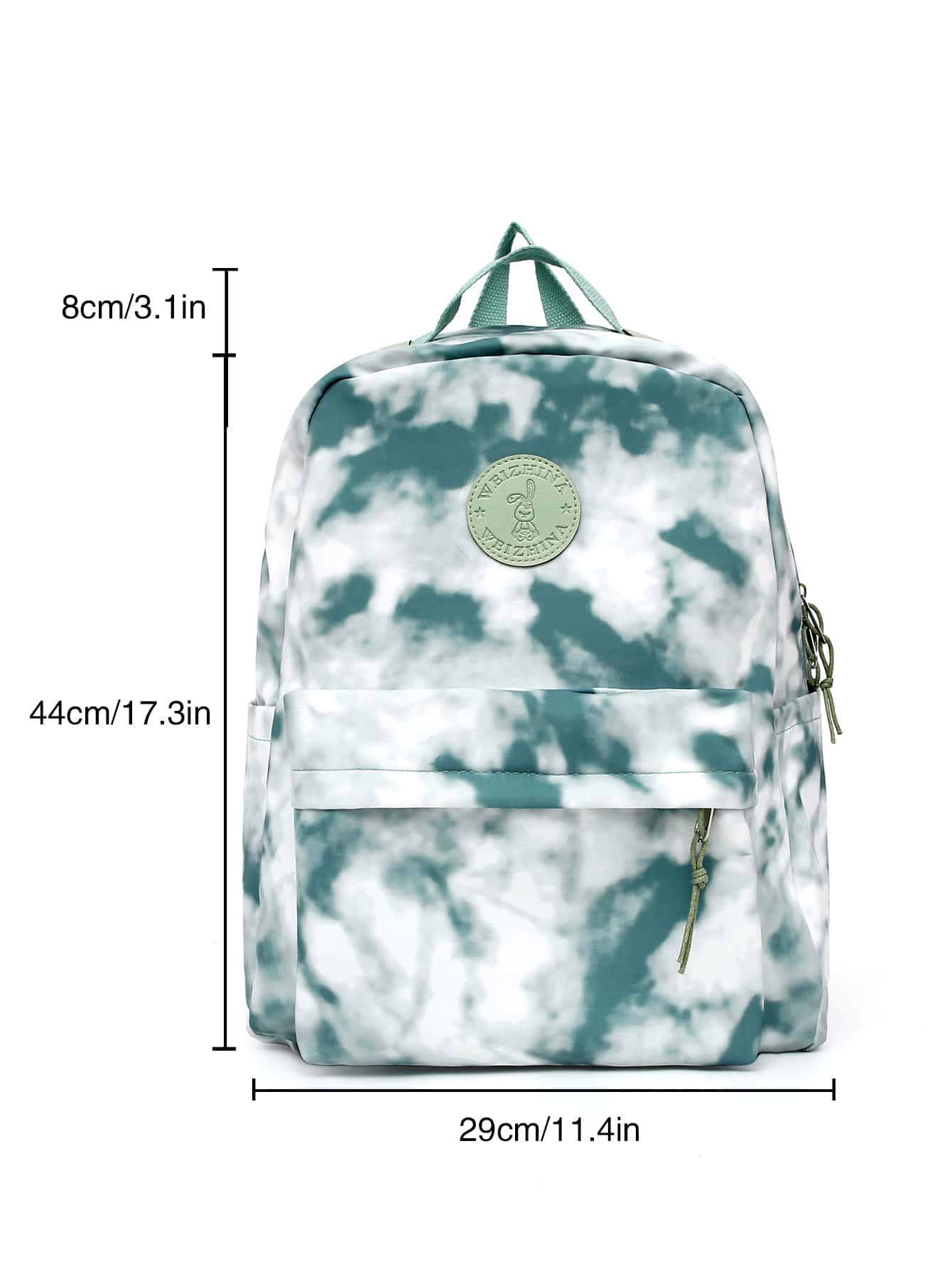 Tie Dye Large Capacity Backpack With Laptop Compartment School Bag Student Rucksack For Teen Girls Boys College Work Business Travel