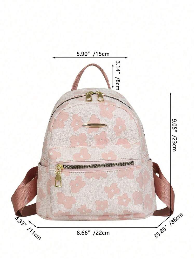 Corduroy Laptop Work Backpack For Women Small Waterproof Campus Daypack Business Commuting Travel Shoulder Bag Multi Pocket School Bag