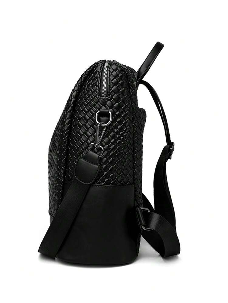 Luxury Leather Designer Backpack For Women Large Capacity Multifunctional Travel Shoulder Bag Fashion High Quality Girl School Bookbag