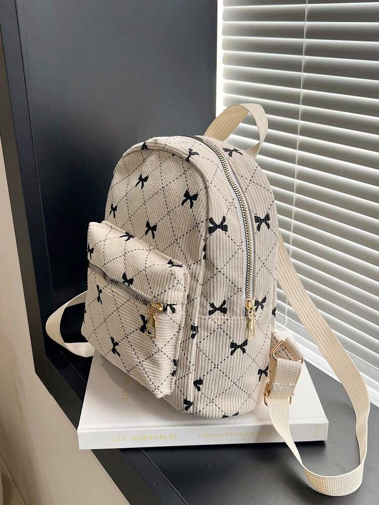 Minimalist Casual Versatile Large Capacity Backpack For Women Teen Girls College Students Outdoor Travel School Bag Preppy Back To School