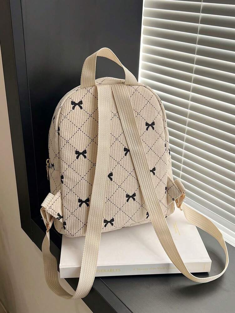 Minimalist Casual Versatile Large Capacity Backpack For Women Teen Girls College Students Outdoor Travel School Bag Preppy Back To School