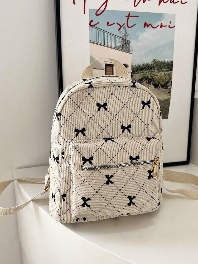 Minimalist Casual Versatile Large Capacity Backpack For Women Teen Girls College Students Outdoor Travel School Bag Preppy Back To School
