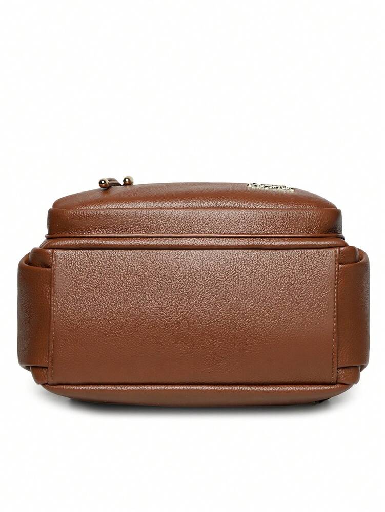 High Quality Leather Backpack For Women Girls Multifunctional Shoulder Bag Travel Backpack Casual Fashion School Bag Student Daypack