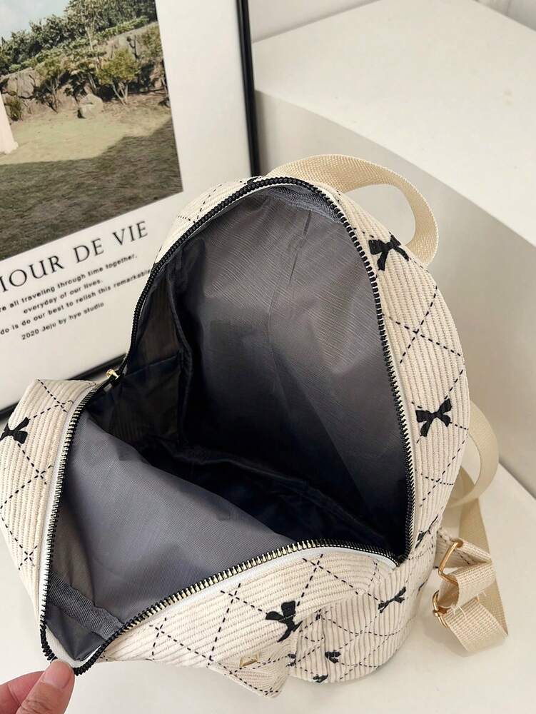 Minimalist Casual Versatile Large Capacity Backpack For Women Teen Girls College Students Outdoor Travel School Bag Preppy Back To School
