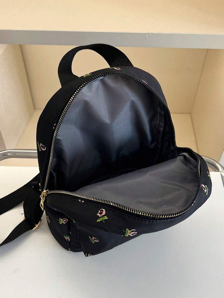 Minimalist Casual Versatile Large Capacity Backpack For Women Teen Girls College Students Outdoor Travel School Bag Preppy Back To School