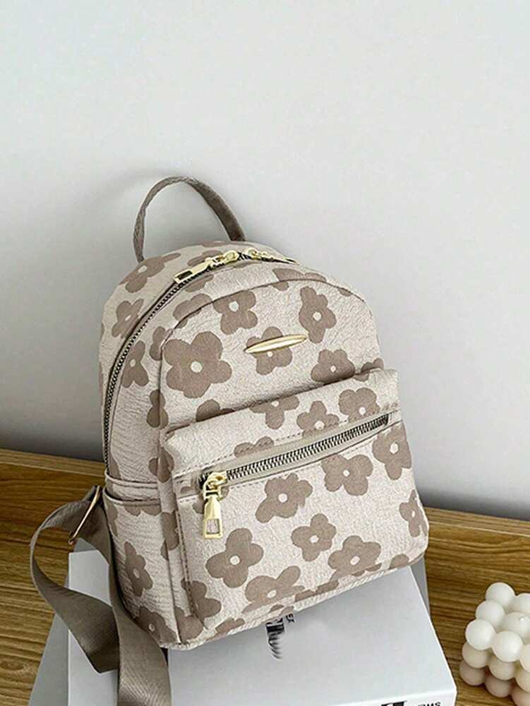 Corduroy Laptop Work Backpack For Women Small Waterproof Campus Daypack Business Commuting Travel Shoulder Bag Multi Pocket School Bag
