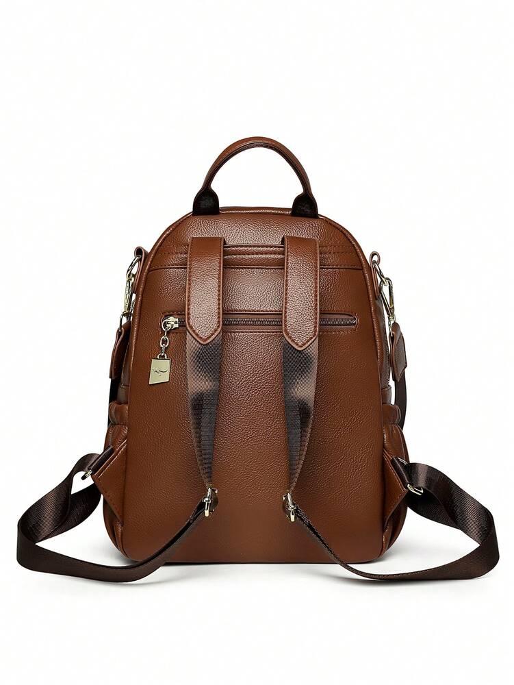 High Quality Leather Backpack For Women Girls Multifunctional Shoulder Bag Travel Backpack Casual Fashion School Bag Student Daypack